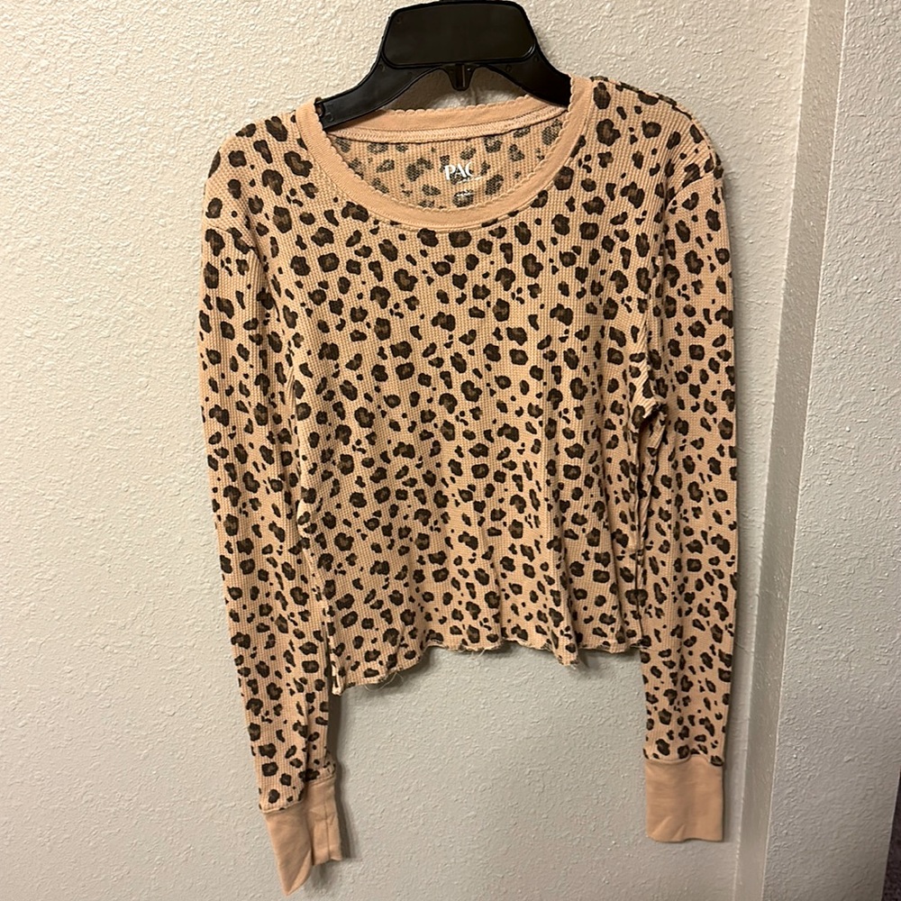 pacsun cheetah print long sleeve